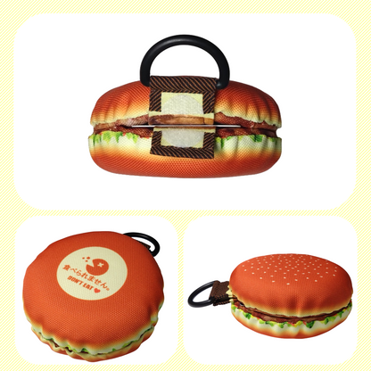 ハンバーガー型パスケース「パス バーガー」