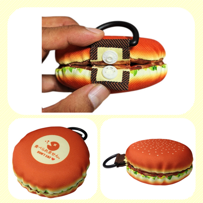 ハンバーガー型パスケース「パス バーガー」