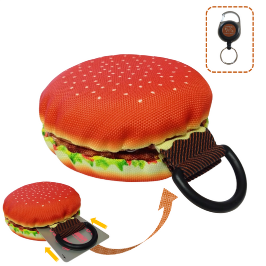 ハンバーガー型パスケース「パス バーガー」