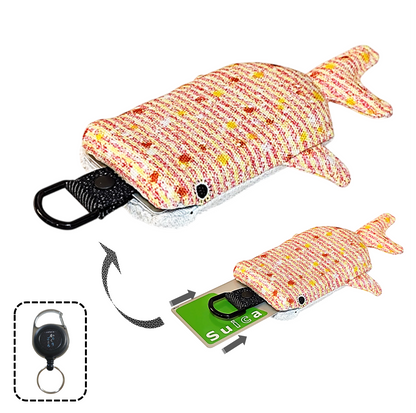 ジンベイザメ型パスケース　「しっくり こじんべい」