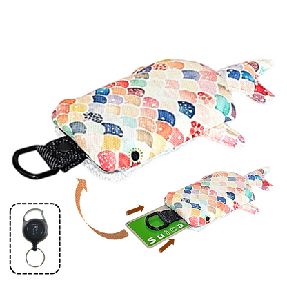 ジンベイザメ型パスケース　「しっくり こじんべい」