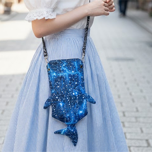 ジンベイザメ型スマホショルダー　「しっくり じんべい」