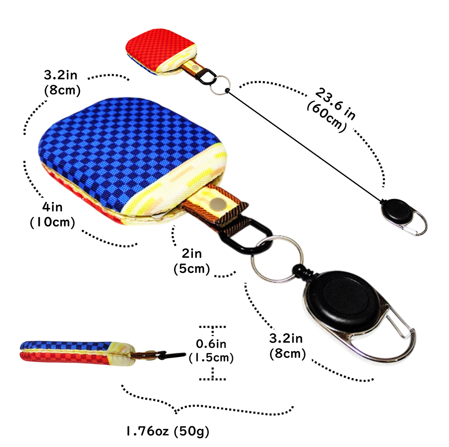 Table tennis racket-shaped pass case