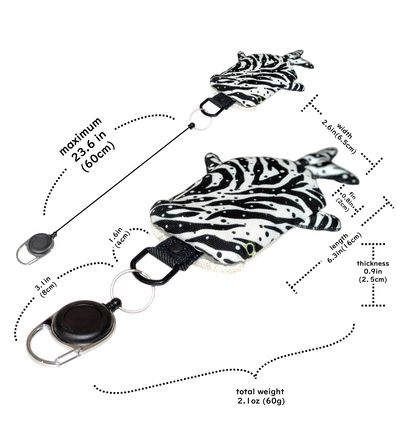 ジンベイザメ型パスケース　「しっくり こじんべい」