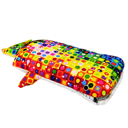 Whale shark shaped smartphone shoulder bag