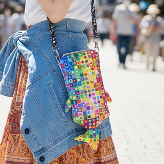 ジンベイザメ型スマホショルダー　「しっくり じんべい」