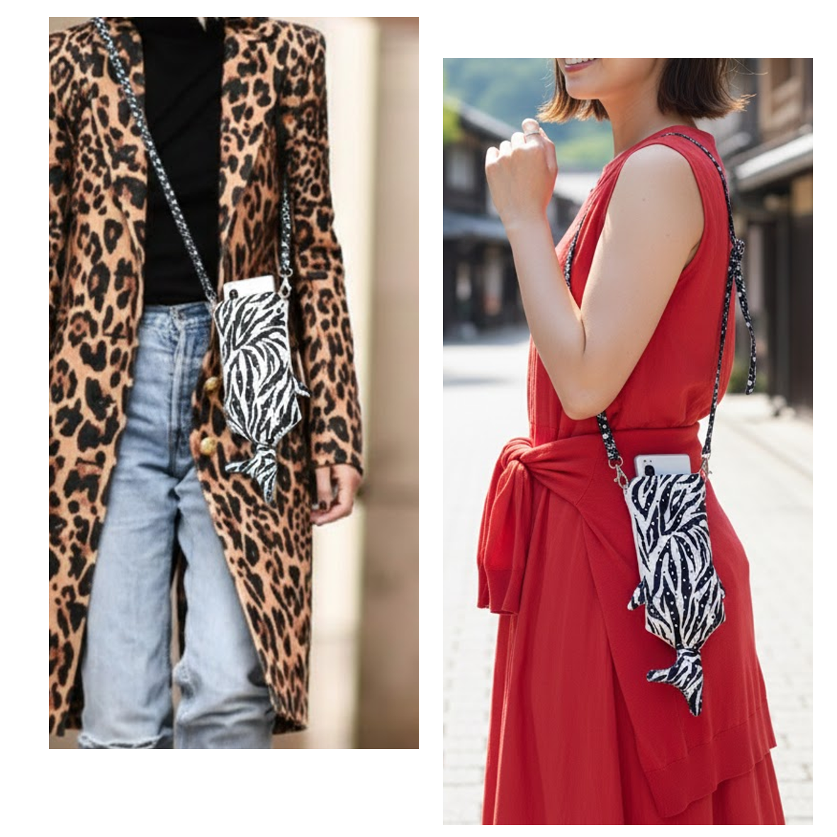 ジンベイザメ型スマホショルダー　「しっくり じんべい」