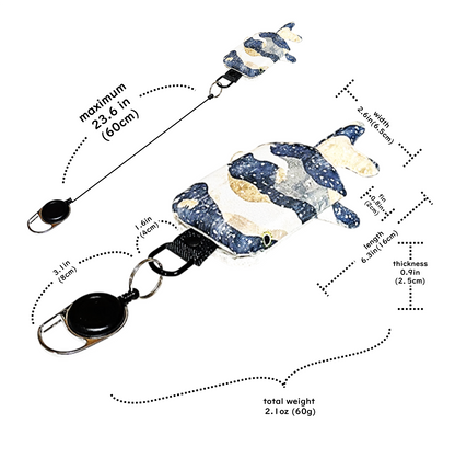 ジンベイザメ型パスケース　「しっくり こじんべい」