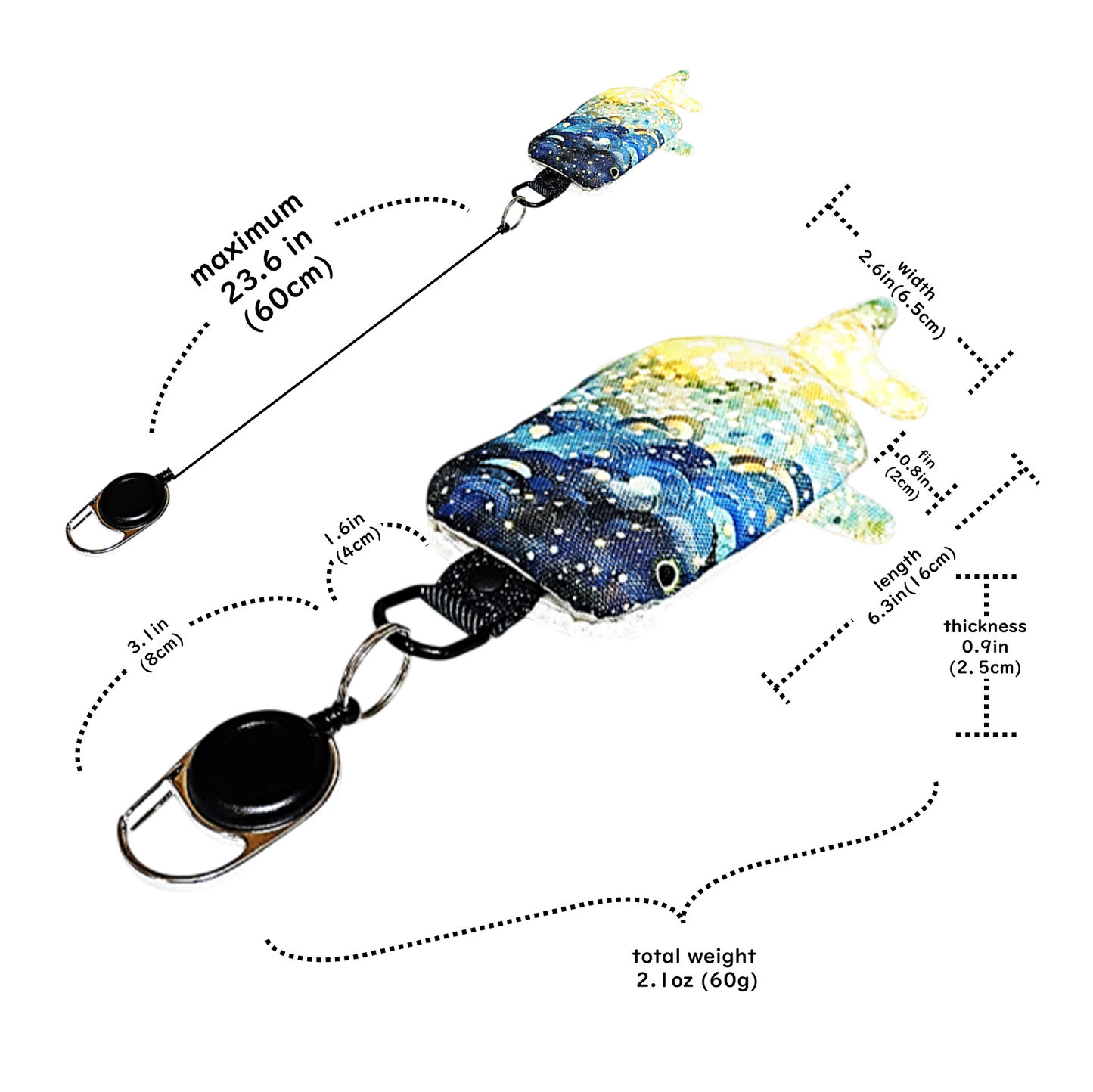 ジンベイザメ型パスケース　「しっくり こじんべい」