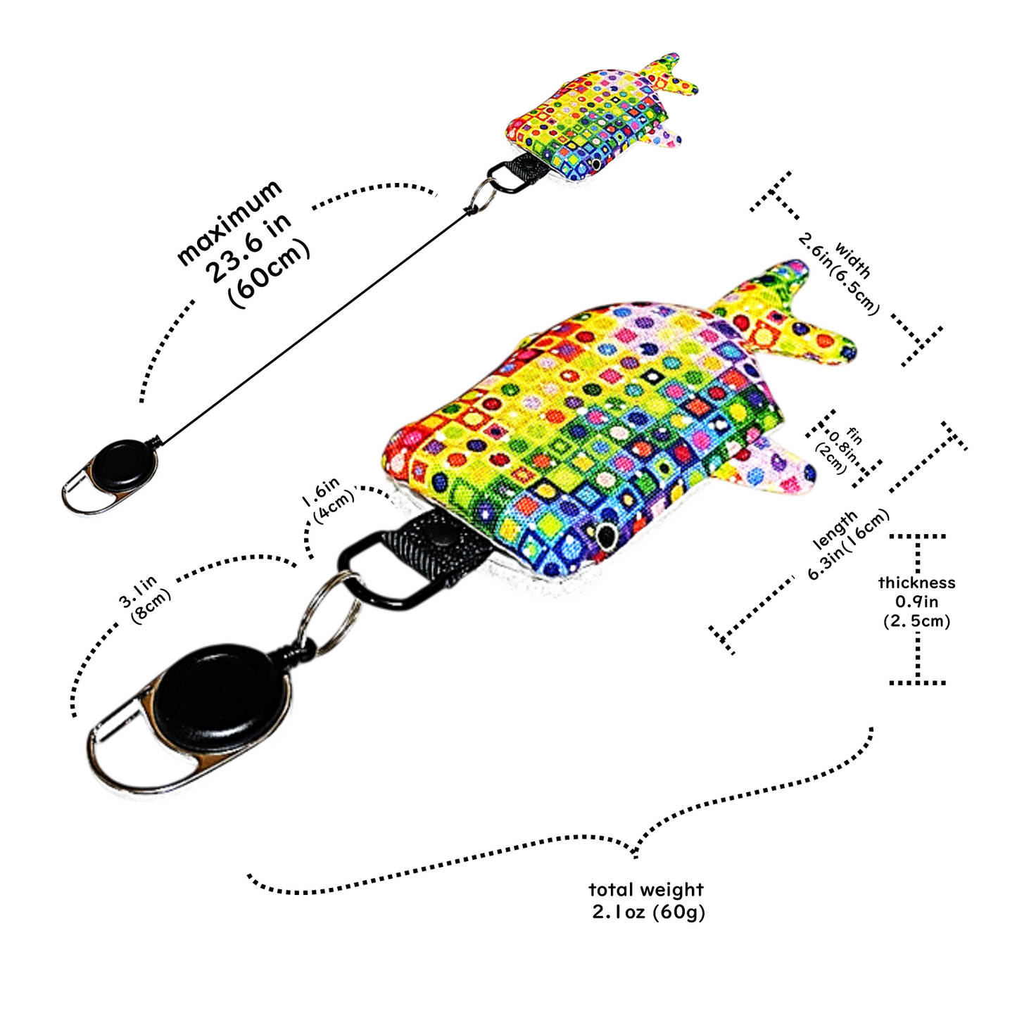 ジンベイザメ型パスケース　「しっくり こじんべい」
