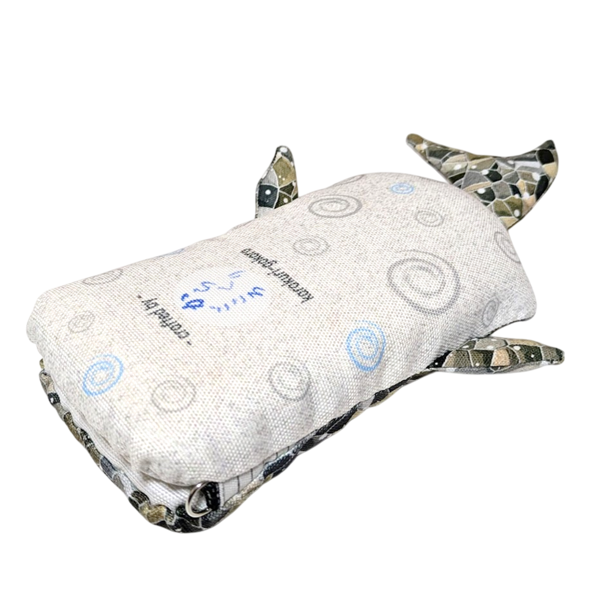 Whale shark shaped smartphone shoulder bag 