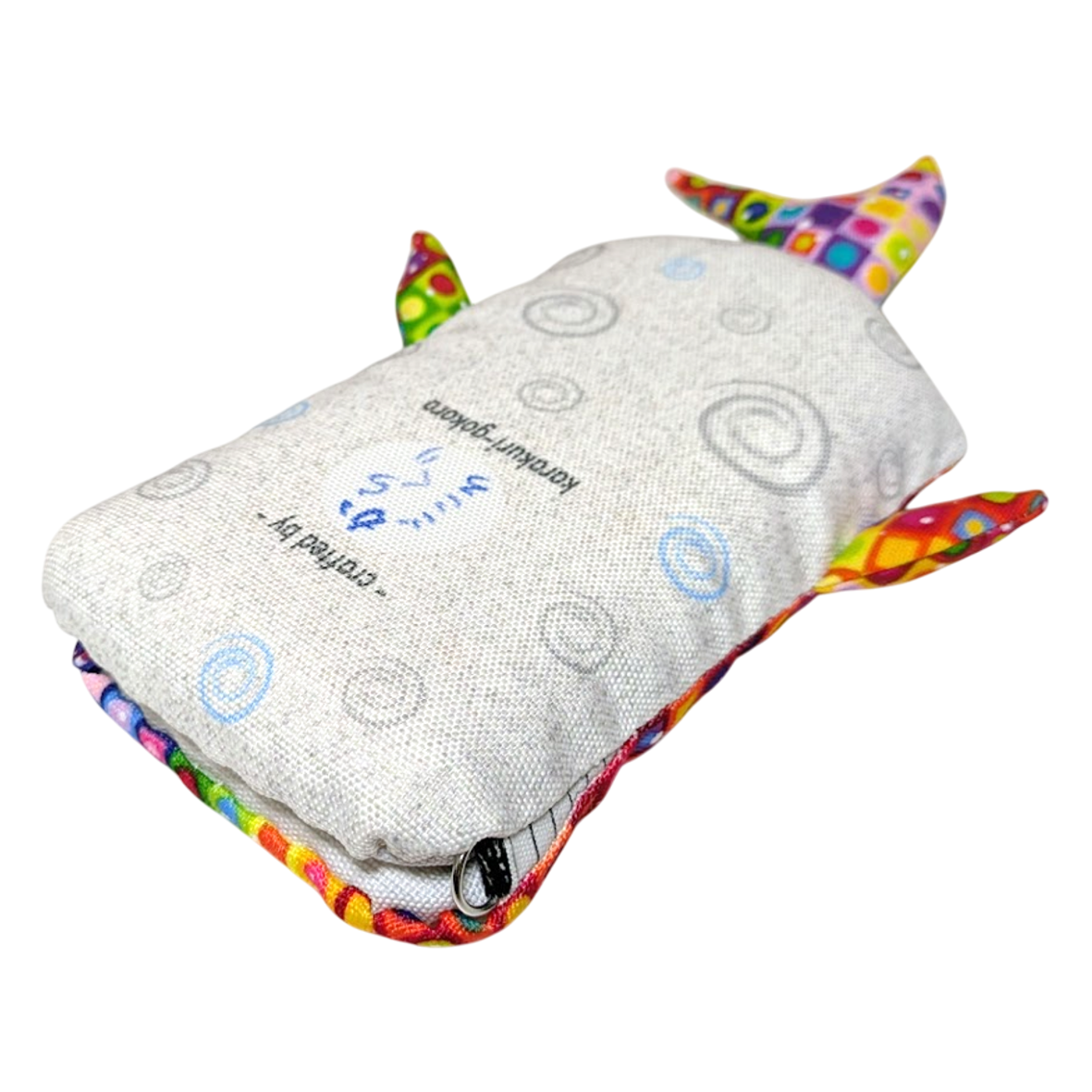 Whale shark shaped smartphone shoulder bag