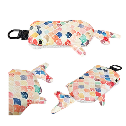 ジンベイザメ型パスケース　「しっくり こじんべい」