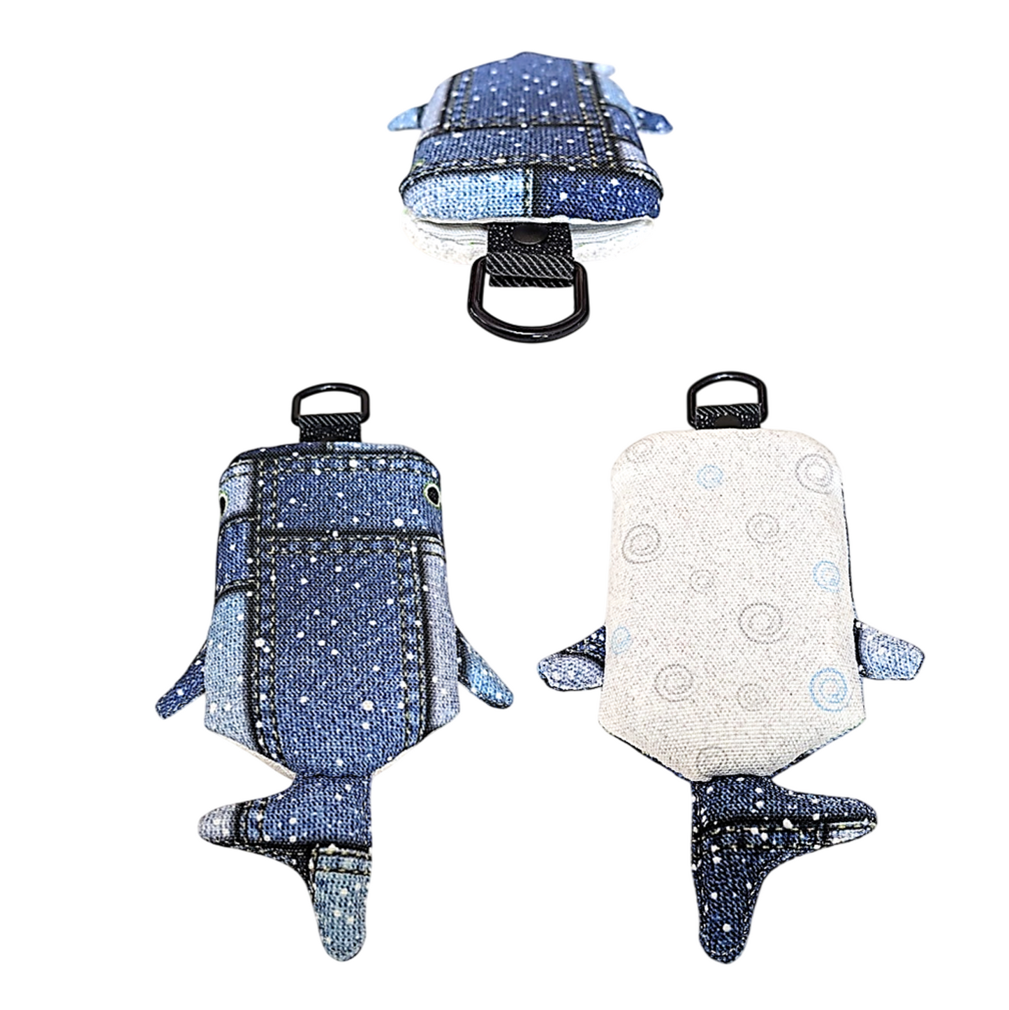 ジンベイザメ型パスケース　「しっくり こじんべい」