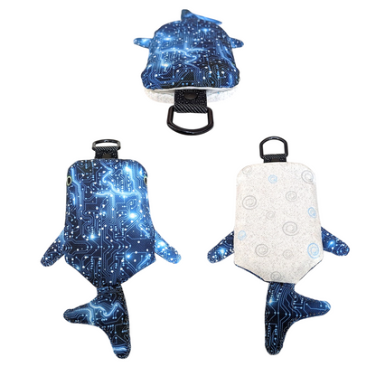 ジンベイザメ型パスケース　「しっくり こじんべい」