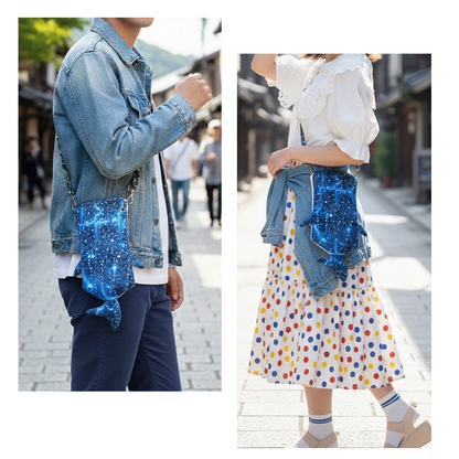 ジンベイザメ型スマホショルダー　「しっくり じんべい」