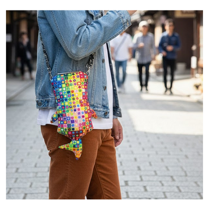 ジンベイザメ型スマホショルダー　「しっくり じんべい」