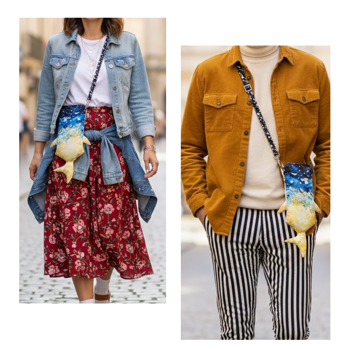 ジンベイザメ型スマホショルダー　「しっくり じんべい」