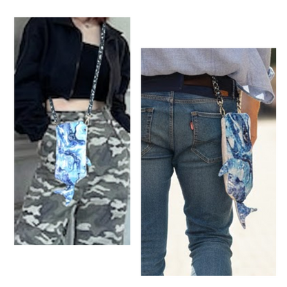 ジンベイザメ型スマホショルダー　「しっくり じんべい」