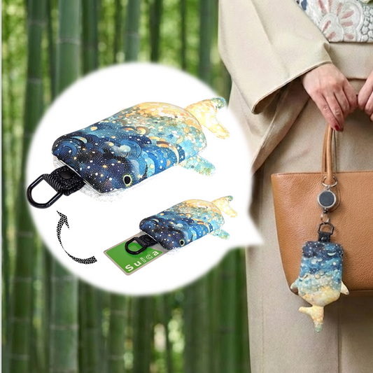 ジンベイザメ型パスケース　「しっくり こじんべい」