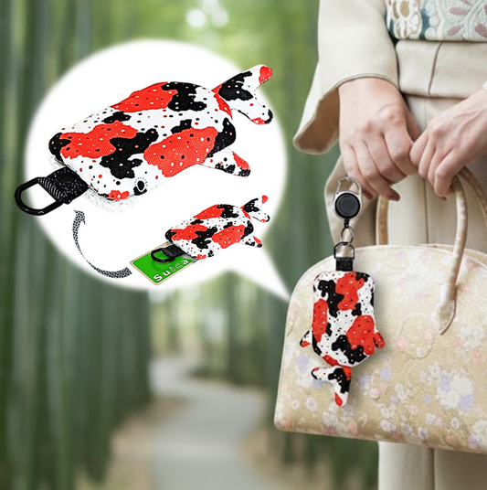 ジンベイザメ型パスケース　「しっくり こじんべい」