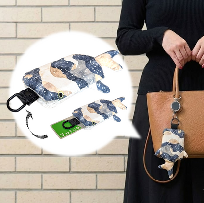 ジンベイザメ型パスケース　「しっくり こじんべい」