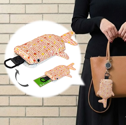 ジンベイザメ型パスケース　「しっくり こじんべい」