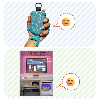 ジンベイザメ型パスケース　「しっくり こじんべい」