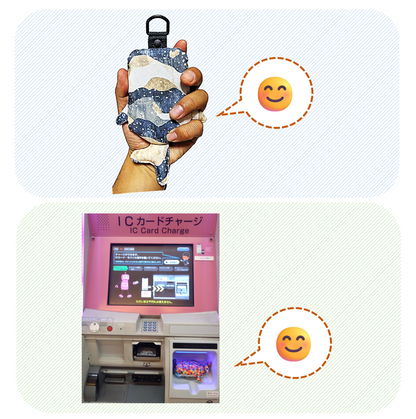 ジンベイザメ型パスケース　「しっくり こじんべい」